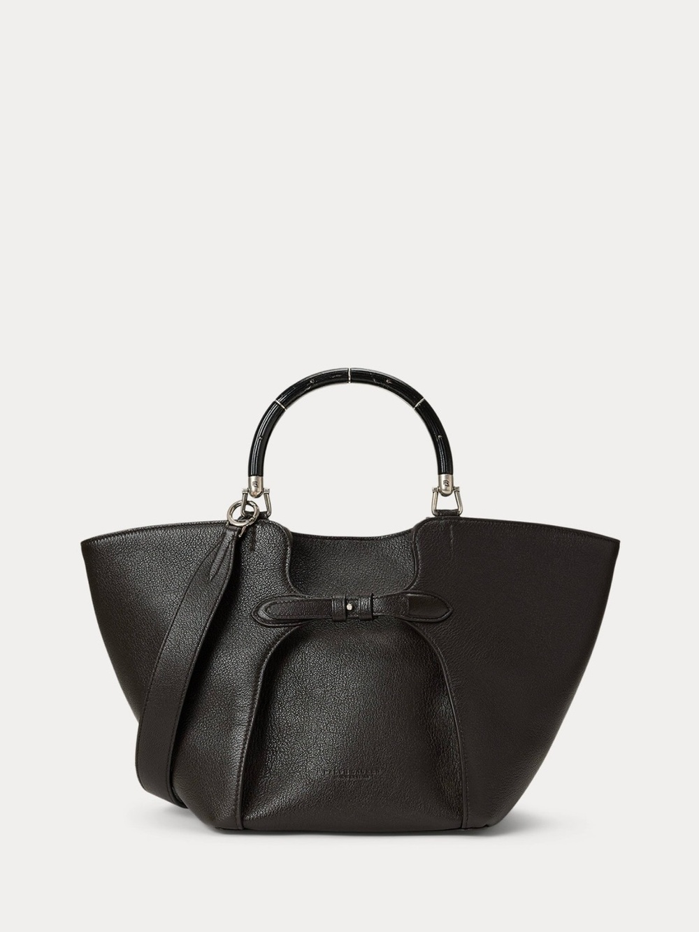 The Ralph Chain-Trim Goatskin Tote - Picture 9 of 12
